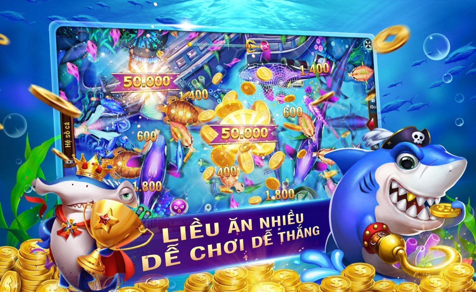 Bắn cá ăn tiền – tựa game hấp dẫn bậc nhất tại các sòng casino online